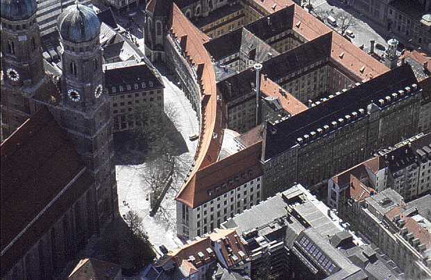Luftaufnahme Polizeiprsidium Mnchen