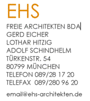 EHS-Architekten, 80799 Mnchen, Trkenstr. 54